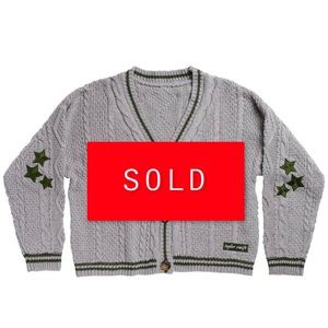 Taylor Swift Grey Cardigan (M/L) NEW